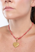 Load image into Gallery viewer, Big Full Heart Pendant
