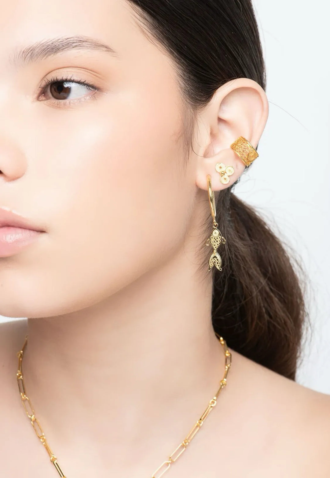 Blooming Circle Earrings