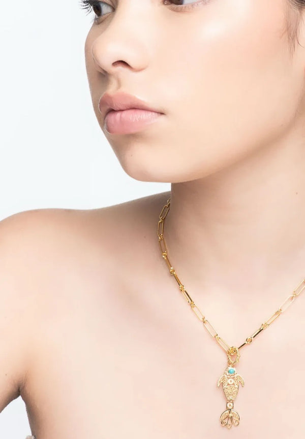 Dancing Fish Pendant