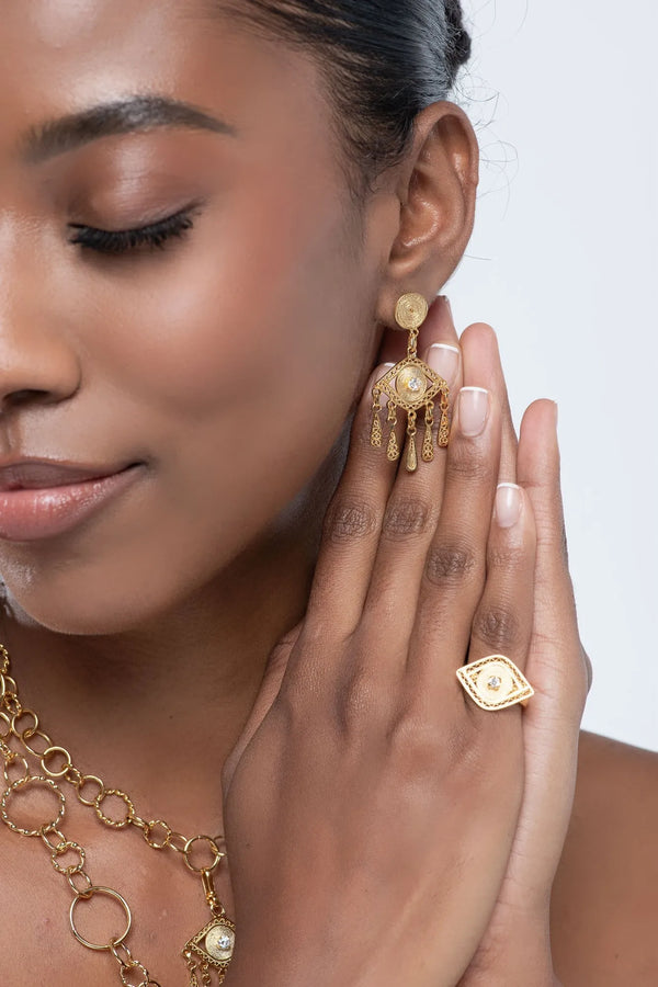 Expressive Eye Earrings