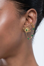 Load image into Gallery viewer, Eye Connection Earrings
