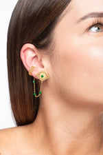 Load image into Gallery viewer, Eye Connection Earrings
