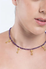 Load image into Gallery viewer, Fish Whispering Stone Necklace
