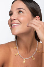 Load image into Gallery viewer, Fish Whispering Stone Necklace
