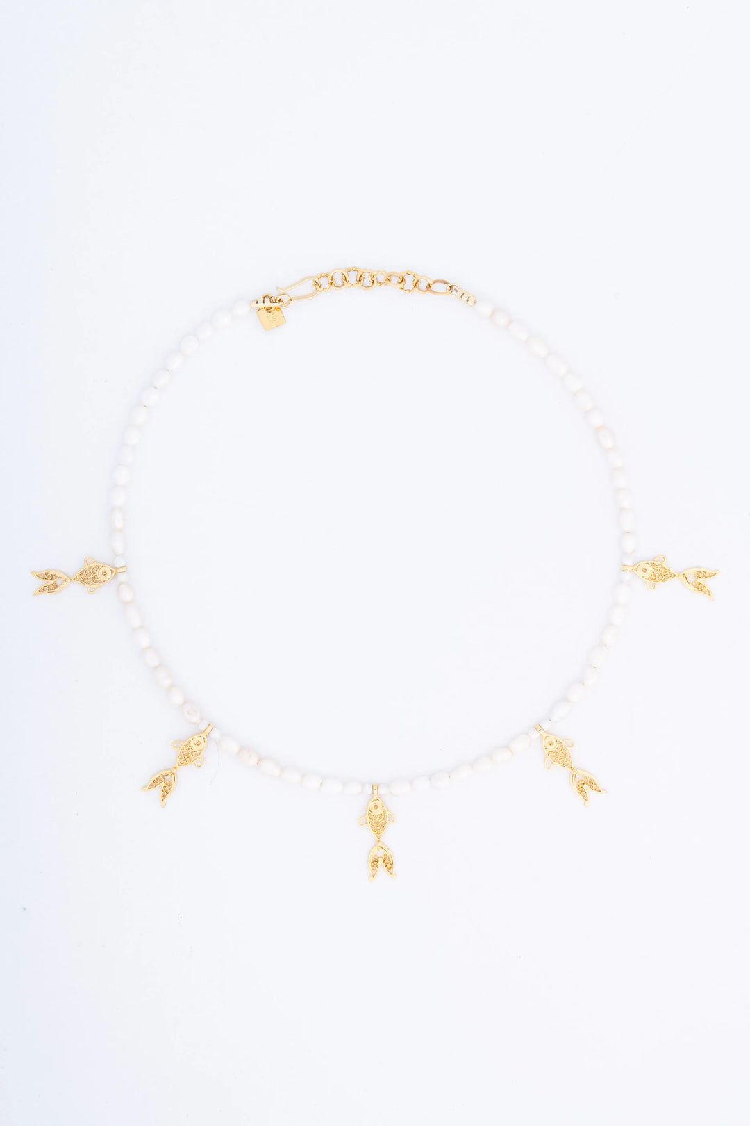 Fish Whispering Stone Necklace