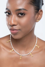 Load image into Gallery viewer, Fish Whispering Stone Necklace
