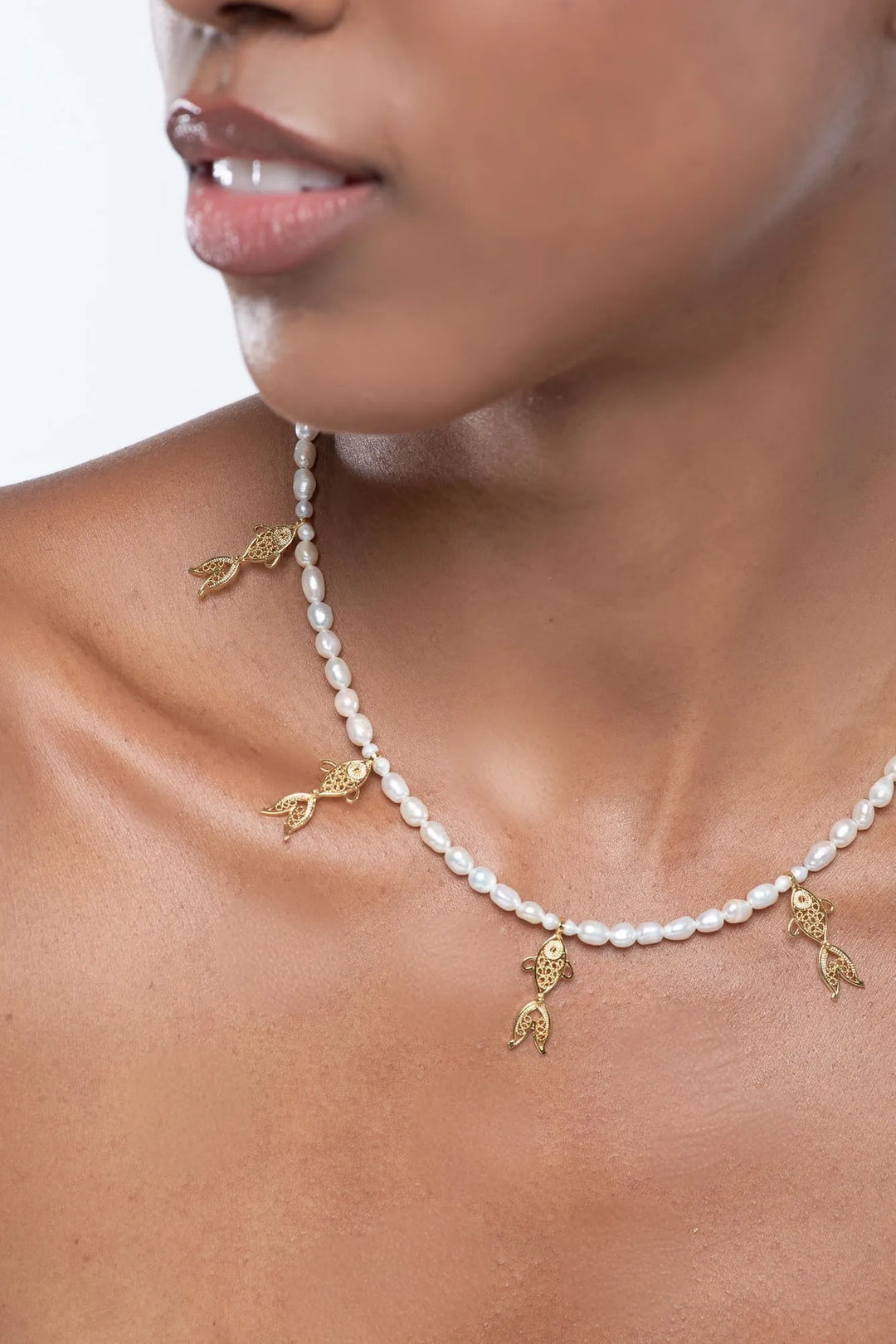 Fish Whispering Stone Necklace