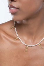 Load image into Gallery viewer, Fish Whispering Stone Necklace
