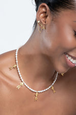 Load image into Gallery viewer, Fish Whispering Stone Necklace
