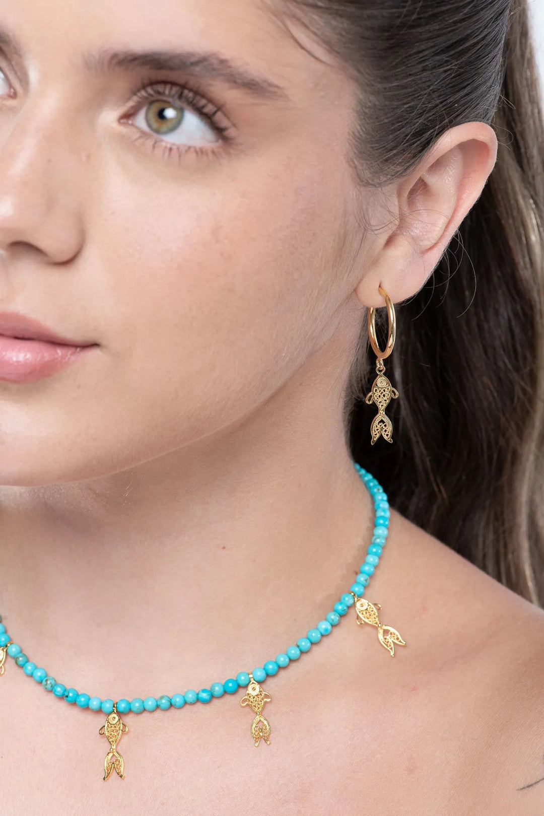 Fish Whispering Stone Necklace