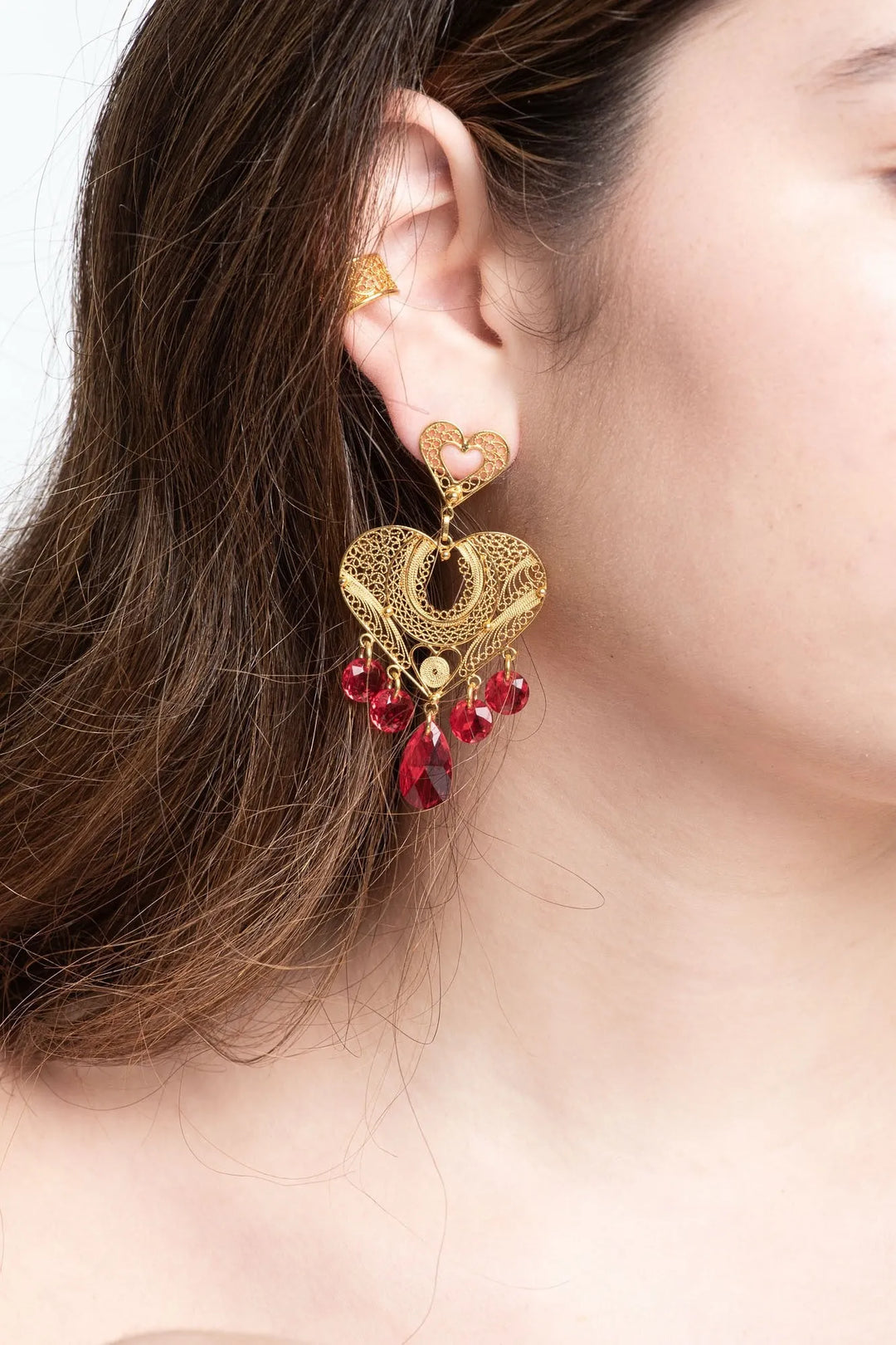 Flame of Love Earrings