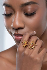 Load image into Gallery viewer, Flor de Café Ring
