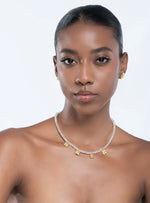 Load image into Gallery viewer, Flower Whispering Stone Necklace
