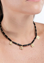 Load image into Gallery viewer, Flower Whispering Stone Necklace
