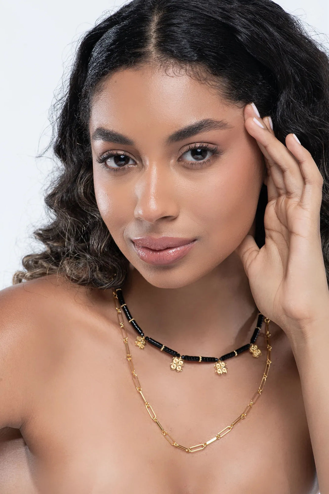 Flower Whispering Stone Necklace