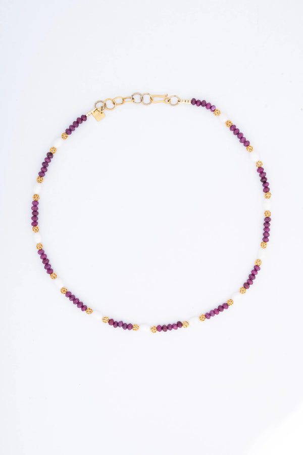 Golden Pearl Necklace