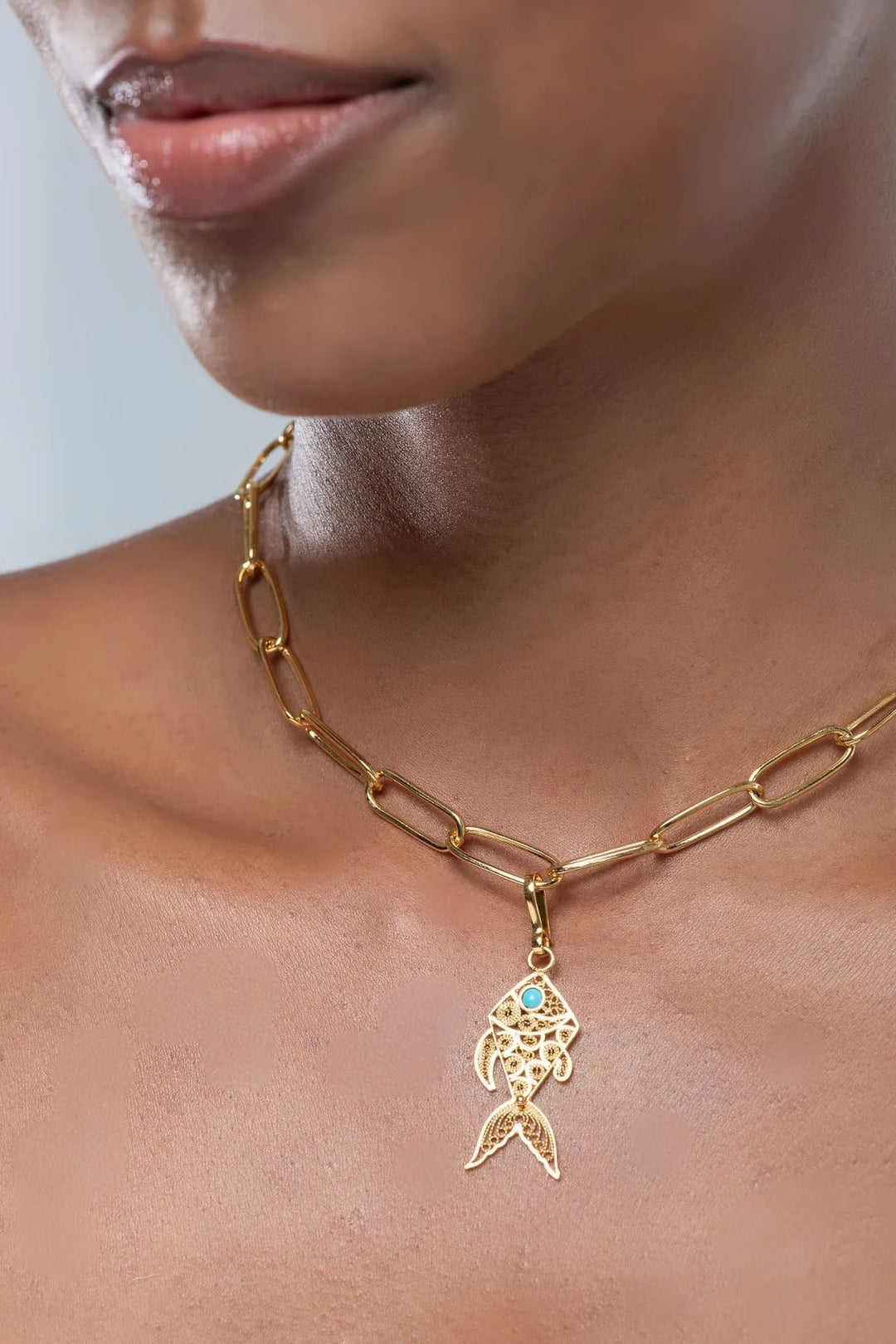 Guardian Fish Pendant