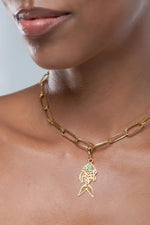 Load image into Gallery viewer, Guardian Fish Pendant
