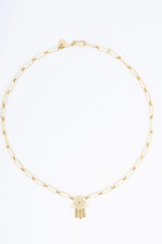 Load image into Gallery viewer, Hamsa Necklace
