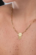 Load image into Gallery viewer, Hamsa Necklace
