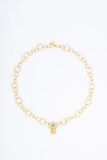 Load image into Gallery viewer, Hamsa Necklace
