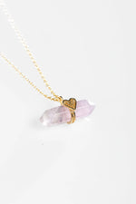 Load image into Gallery viewer, Holding Crystal Necklace
