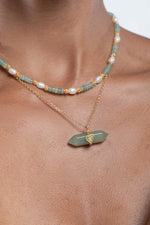 Load image into Gallery viewer, Holding Crystal Necklace
