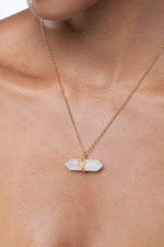 Load image into Gallery viewer, Holding Crystal Necklace
