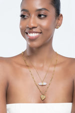 Load image into Gallery viewer, Holding Crystal Necklace
