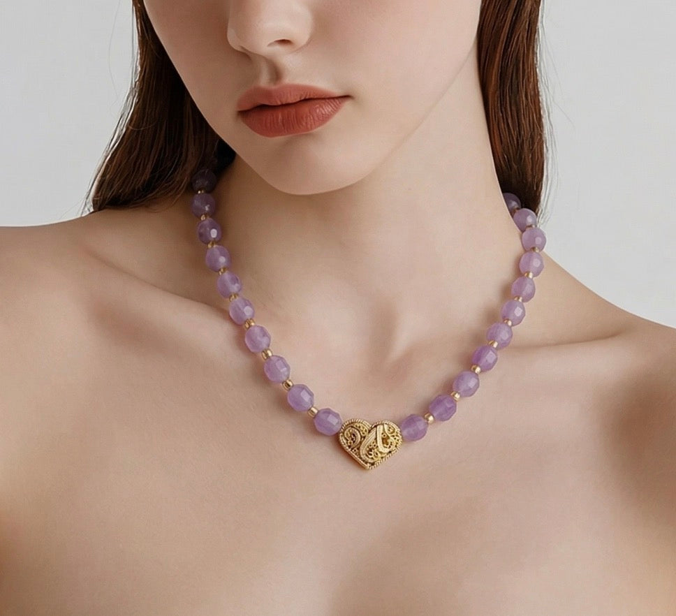 Pierced Heart Necklace