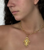 Load image into Gallery viewer, Sacred Hamsa Pendant

