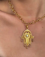 Load image into Gallery viewer, Sacred Hamsa Pendant
