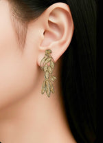 Load image into Gallery viewer, Golden Macaw Earrings
