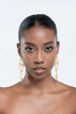 Load image into Gallery viewer, Leaf Celebration Earrings
