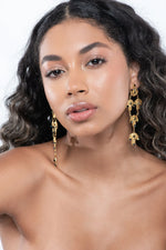 Load image into Gallery viewer, Leaf Celebration Earrings
