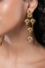 Load image into Gallery viewer, Leaf Celebration Earrings
