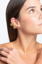Load image into Gallery viewer, Pétalos de Café Earrings - Pre Order
