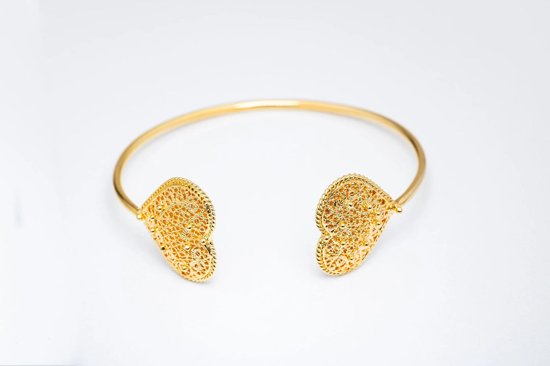 Two Heart Bracelet