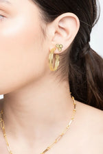 Load image into Gallery viewer, Zig Zag Hoops - Pre Order
