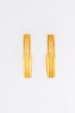Load image into Gallery viewer, Zig Zag Hoops - Pre Order

